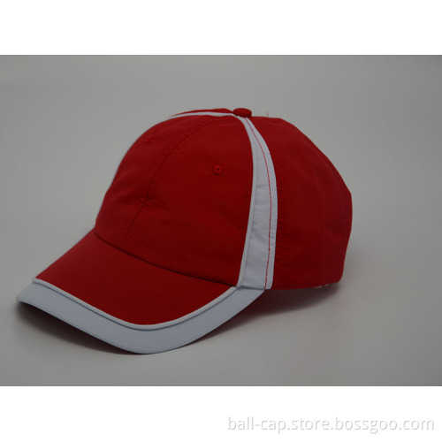 microfiber running advertising caps